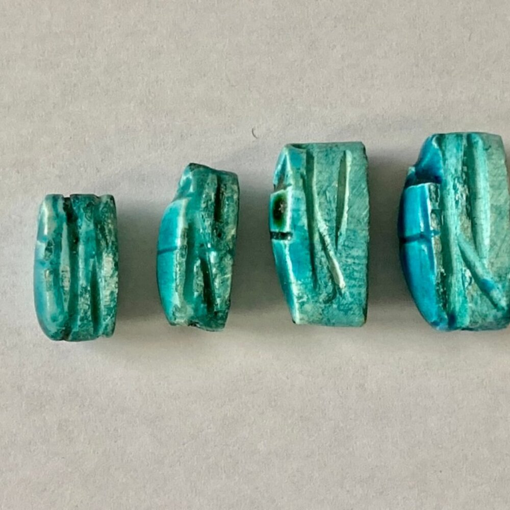 Genuine Egyptian Scarabs for Jewelry Making - Picture 4 of 7